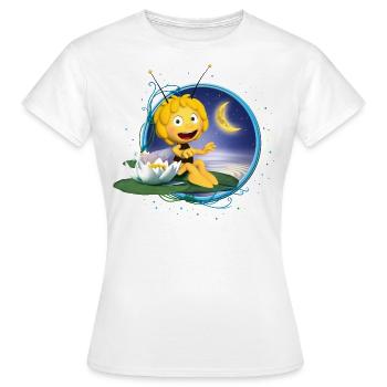 Maya The Bee Moonlight - Women's T-Shirt - white - Front - AI Model Female 172 dark (172cm)