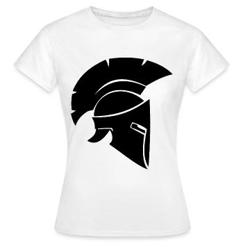 Spartiates - T-shirt Femme - blanc - Devant - AI Model Female 172 dark (172cm)