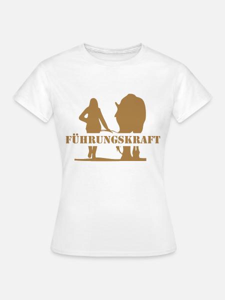 Pferd führen - Frauen T-Shirt - Weiß