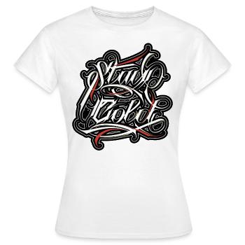 Restez froid - T-shirt Femme - blanc - Devant - AI Model Female 172 dark (172cm)