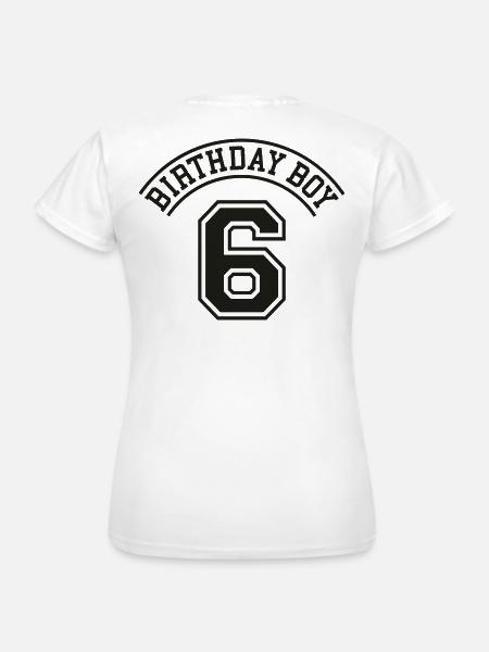 birthday_boy_6_years - Frauen T-Shirt - Weiß
