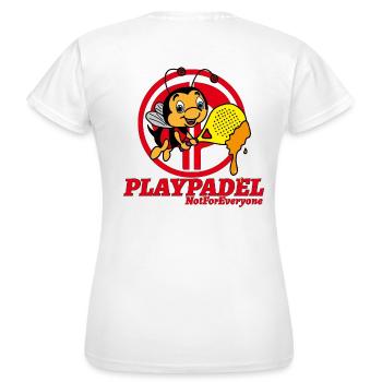 Exclusif Ape Padel - T-shirt Femme - blanc - Dos - AI Model Female 172 dark (172cm)