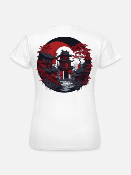 China Town - Frauen T-Shirt - Weiß