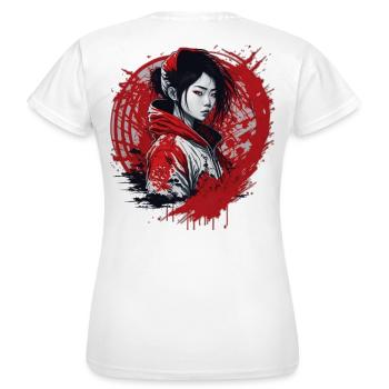 Girls Street Style - Women's T-Shirt - white - Back - AI Model Female 172 dark (172cm)
