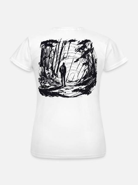 Let's go somewhere - Frauen T-Shirt - Weiß