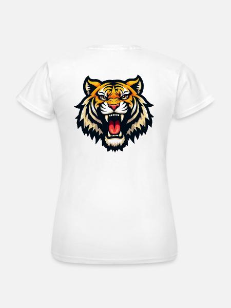 Tiger - Frauen T-Shirt - Weiß