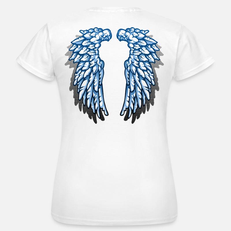 Ich bin ein Engel - Frauen T-Shirt - Weiß