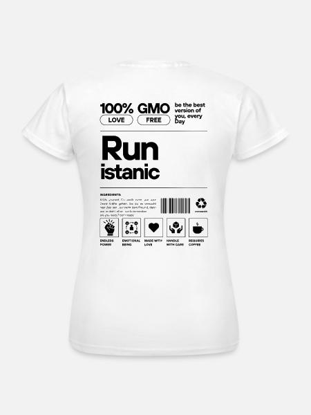 Abstrakte geometrische Linienkunst - Frauen T-Shirt - Weiß