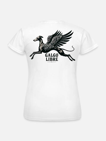 Galgo Libre Nr1 - Frauen T-Shirt - Weiß