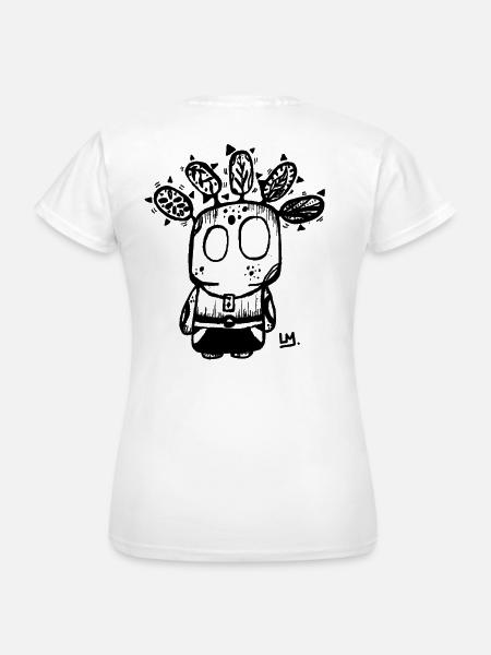 Geschenkidee Fantasie-Kunstgottheit Gott Sadida Wakfu - Frauen T-Shirt - Weiß