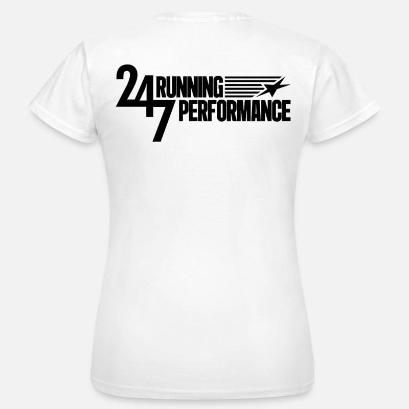 247 running performance - Women's T-Shirt - white