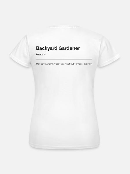 Definition der Gartengärtner-Parodie - Frauen T-Shirt - Weiß