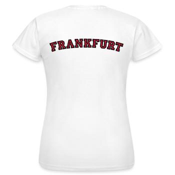 Frankfurt College Style - Women's T-Shirt - white - Back - AI Model Female 172 dark (172cm)