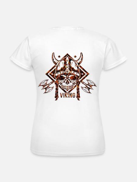 Viking Skandinavisch - Frauen T-Shirt - Weiß