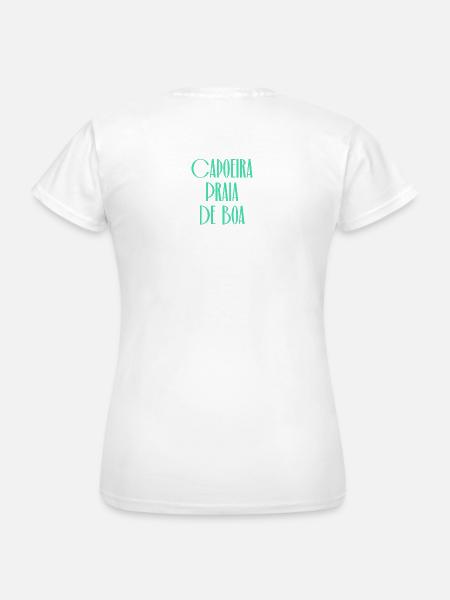 Capoeira Praia Boa - Frauen T-Shirt - Weiß