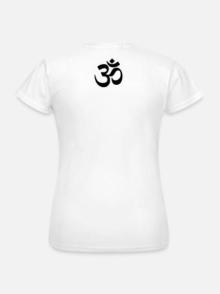 Om - Frauen T-Shirt - Weiß