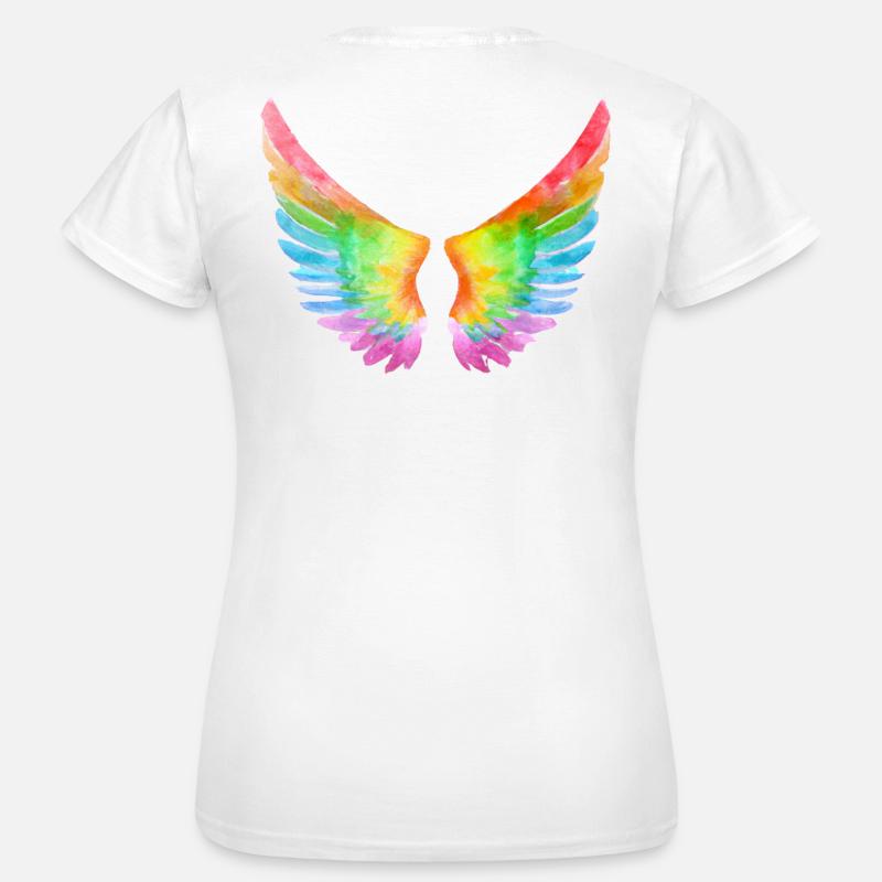 Rainbow Wings - Women's T-Shirt - white