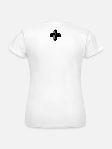 Salomonischer Knoten - Frauen T-Shirt - Weiß