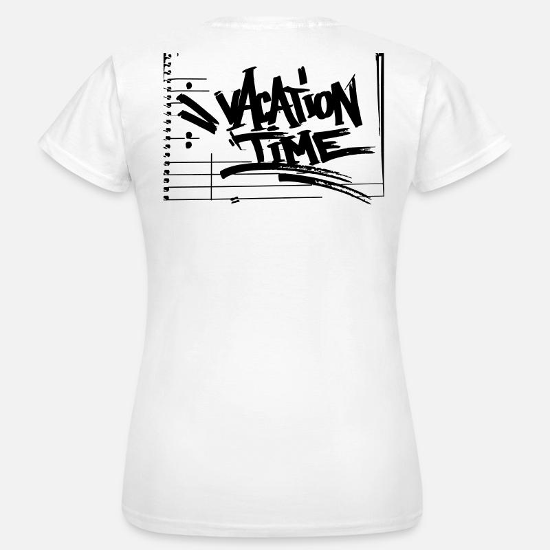 daroks vacation time tag - Women's T-Shirt - white