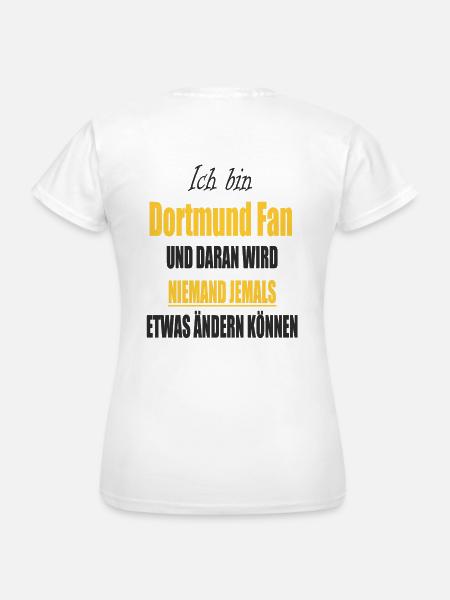 Dortmund Fussball Design - Frauen T-Shirt - Weiß