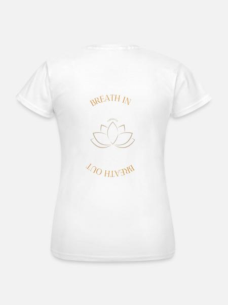 namaste - Frauen T-Shirt - Weiß