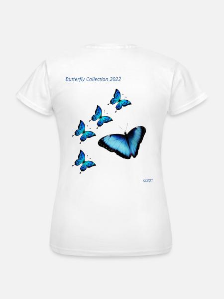 Butterfly Collection 2022 - Frauen T-Shirt - Weiß
