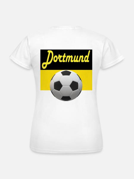 Dortmund Fussball Design - Frauen T-Shirt - Weiß