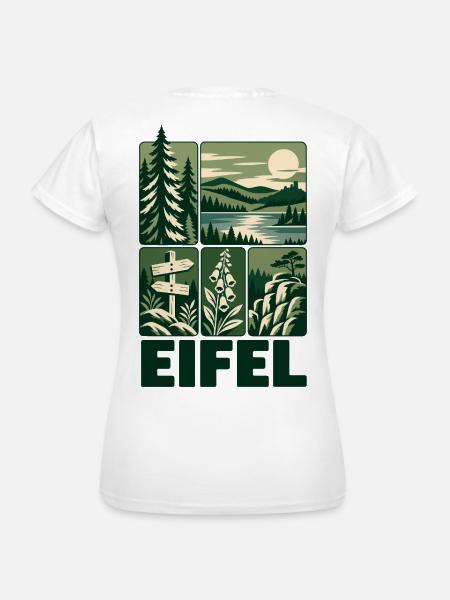 Eifel Germany Outdoor Nature - Frauen T-Shirt - Weiß