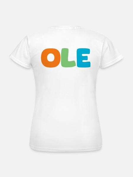 Name - Ole - Frauen T-Shirt - Weiß
