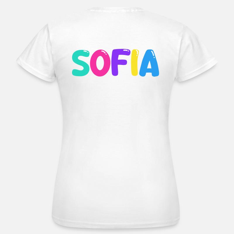 Name - Sofia - Women's T-Shirt - white