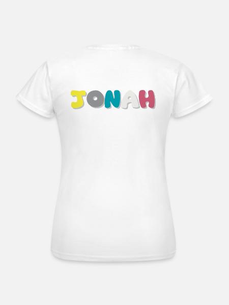 Name - Jonah - Frauen T-Shirt - Weiß