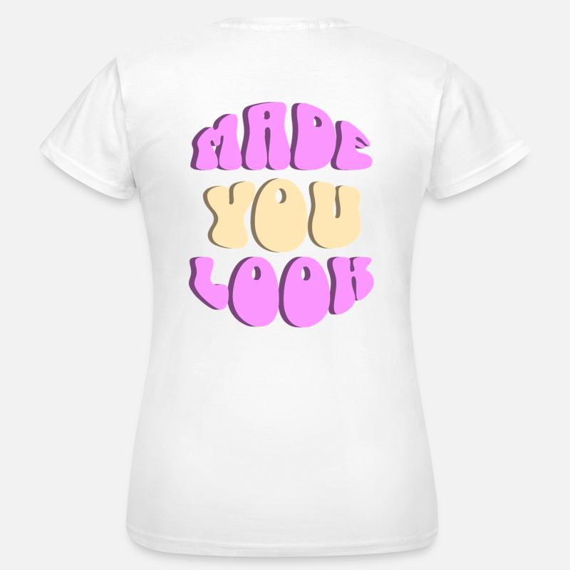 Conception de slogan de déclaration - T-shirt Femme - blanc
