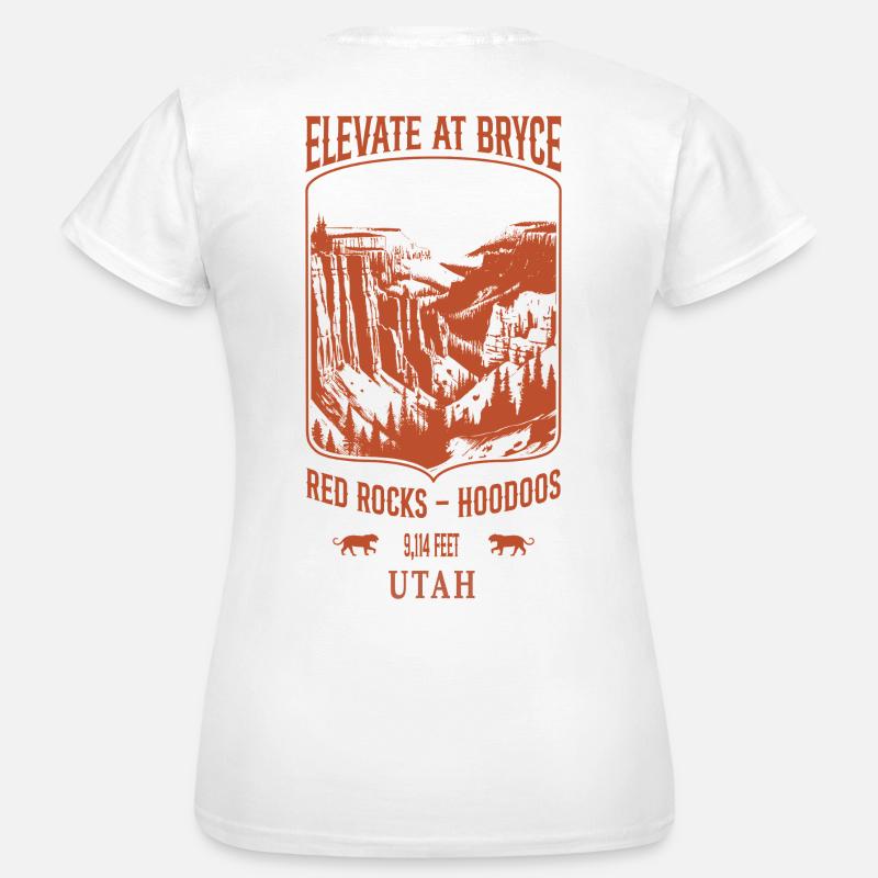 Elevate at Bryce - Sand - T-shirt Femme - blanc