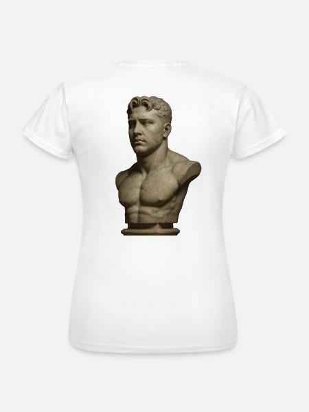 Statue - Frauen T-Shirt - Weiß