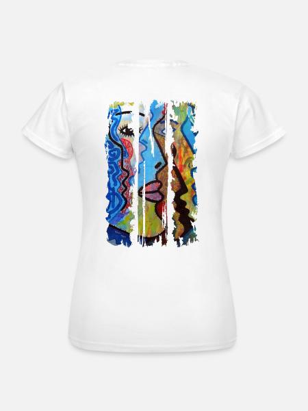 Graffiti - Frauen T-Shirt - Weiß