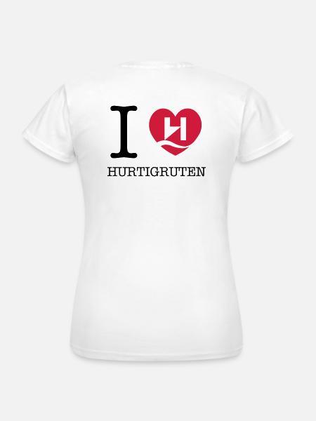 Hurtigruten - Women's T-Shirt - white