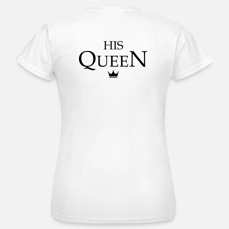 Queen King partner look - Women's T-Shirt - white