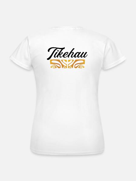 TIKEHAU - Frauen T-Shirt - Weiß
