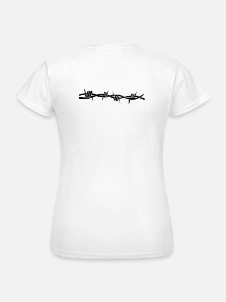 stacheldraht - Frauen T-Shirt - Weiß