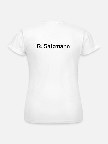R. Satzmann - Frauen T-Shirt - Weiß
