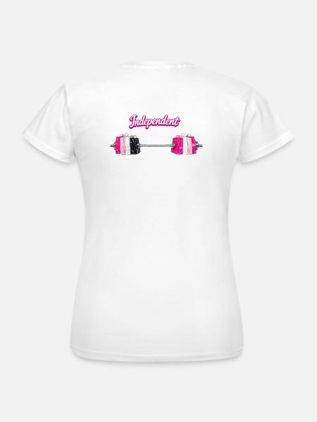 Independent Fitness Shopping - Women's T-Shirt - white