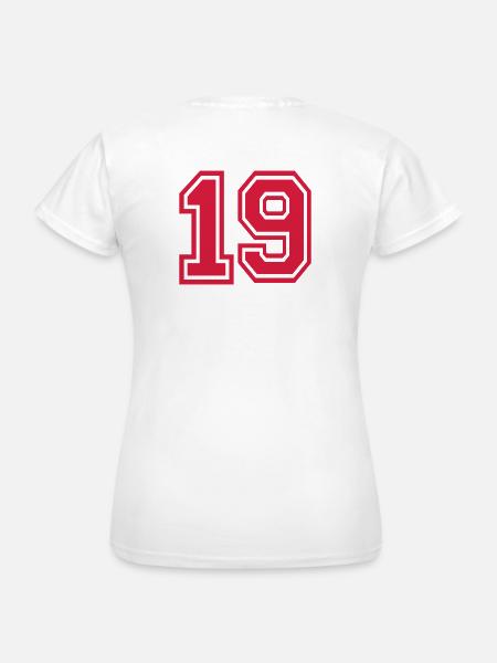 19 - Frauen T-Shirt - Weiß