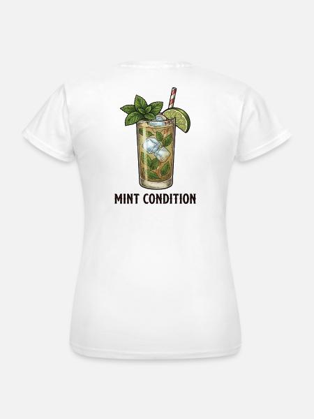 Condition Mojito Cocktail - Frauen T-Shirt - Weiß