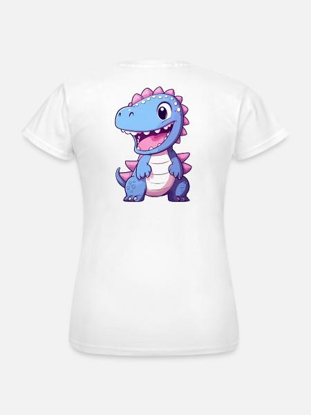 Dinosaurier, Dino, Fossil - Frauen T-Shirt - Weiß
