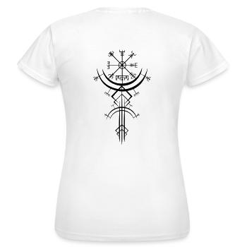 Légumes - T-shirt Femme - blanc - Dos - AI Model Female 172 dark (172cm)