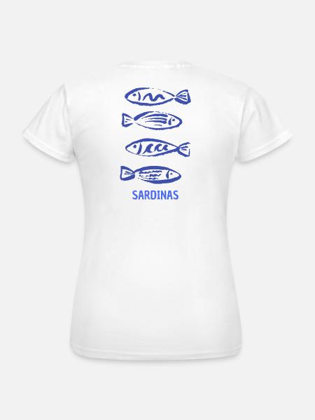 Sardinas - Frauen T-Shirt - Weiß