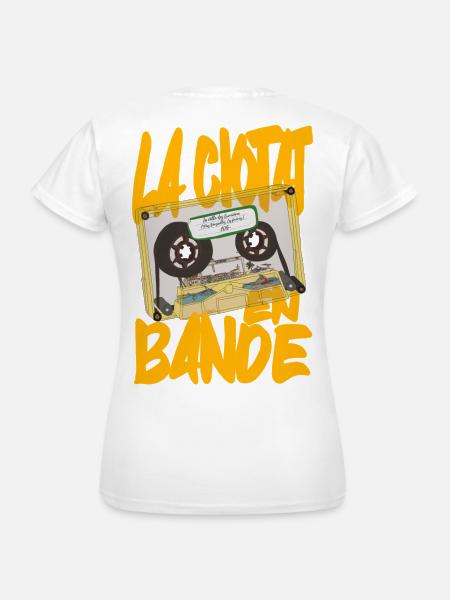 La Ciotat en Bande - T-shirt Femme - blanc
