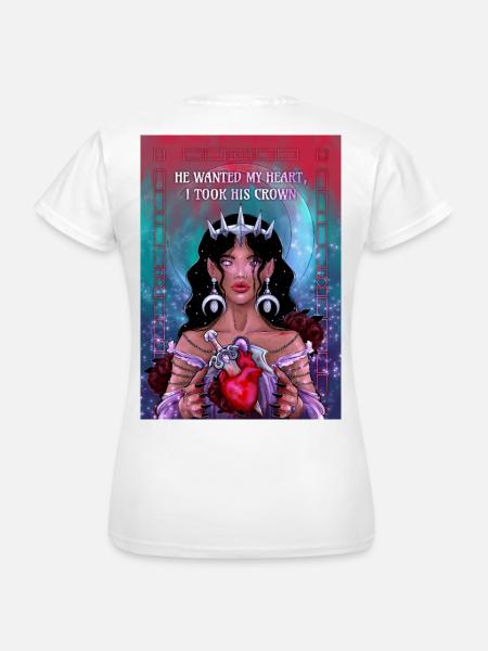 Female Rage Queen - Frauen T-Shirt - Weiß
