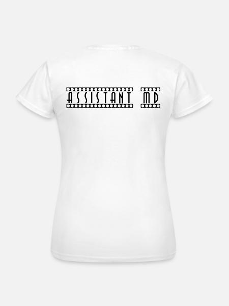 Assistant_MD - Women's T-Shirt - white
