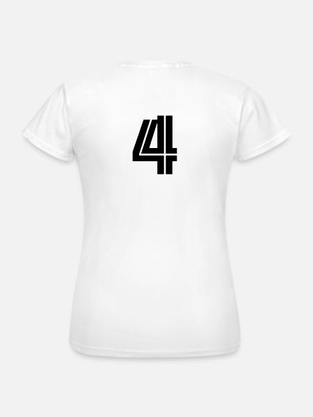 4 - Frauen T-Shirt - Weiß